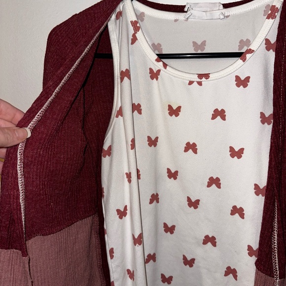 Girls Tank & Cardigan set - Picture 2 of 4